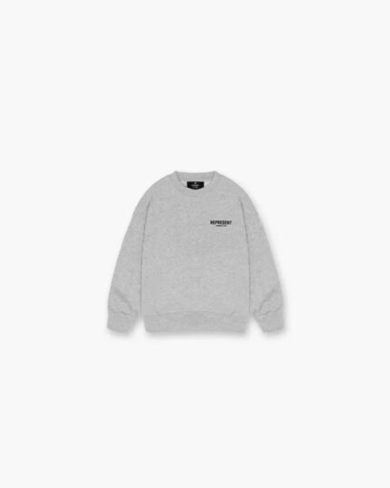 Represent Mini Owners Club Ash Grey Sweatshirt1