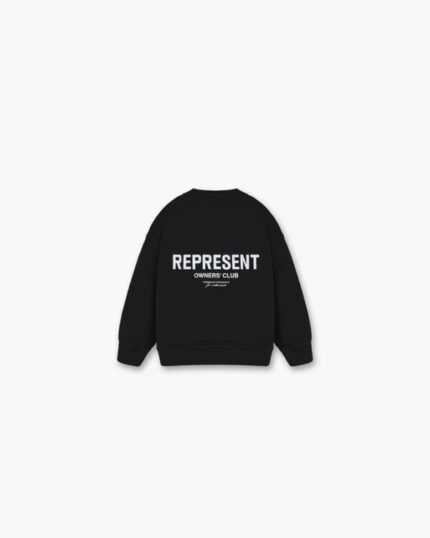 Represent Owners Club Black Sweatshirt1