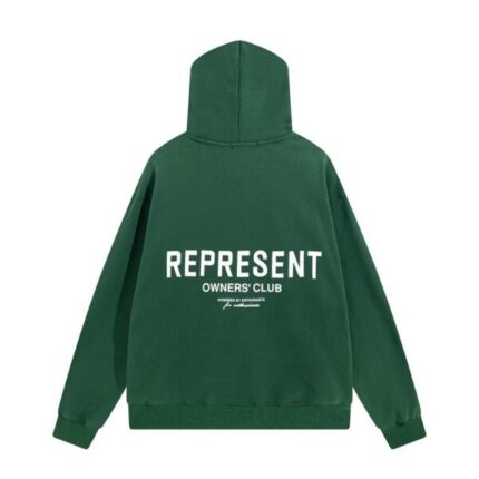 Represent Owners Club Green Hoodie